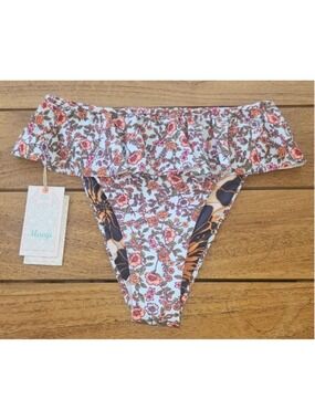 NWT Maaji Ruffle Swim Bottom Size M